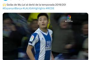 難忘！西班牙人官方回顧武磊5年前絕平巴薩，今夜再迎加泰德比