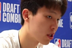 為什么你不說模板是姚明！楊瀚森：自己還是和他有差距