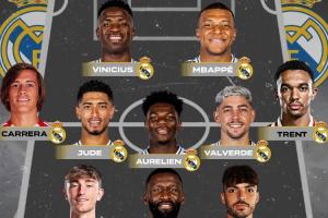 龍哥變陣352?皇馬首發(fā)預(yù)測(cè)：A費(fèi)&阿諾德兩翼，姆總&維尼修斯中鋒