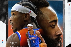 亞歷山大榮膺MVP 上一位拿下MVP的后衛(wèi)是17-18賽季的哈登??！