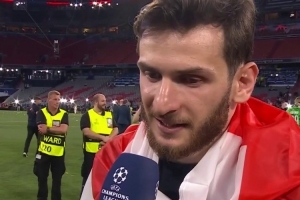 克瓦拉茨赫利亞：?jiǎn)柖W冠的感覺(jué)無(wú)法形容，加盟巴黎是正確選擇