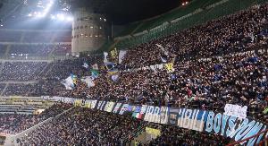 5.5萬(wàn)國(guó)米球迷在梅阿查觀(guān)看決賽直播，比賽結(jié)束前半小時(shí)開(kāi)始離場(chǎng)