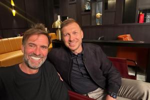 師徒情！利物浦舊將克拉萬社媒曬與克洛普合照