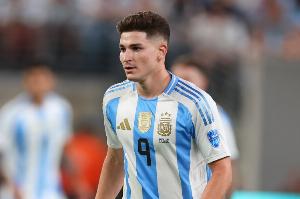 小蜘蛛：阿根廷隊(duì)下半場狀態(tài)有所下滑，今天我的那個(gè)進(jìn)球非常漂亮