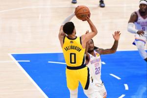 印第安納閻王??哈利伯頓四輪季后賽貢獻(xiàn)3絕殺+1絕平??