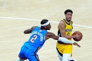 名記：雷霆似乎很疲憊 步行者把他們跑死了 就像打其他對(duì)手那樣