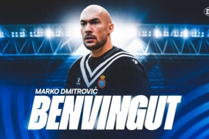 官方：西班牙人免簽33歲門將德米特洛維奇，簽三年合同
