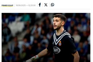 官方公告僅1句話??西班牙人不滿加西亞去巴薩，球迷視其為叛徒