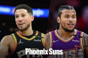 未來可期！杰倫-格林和布克是聯盟第三組都場均20+的后場組合