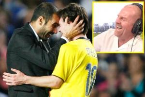 戴奇：瓜帥說他警告梅西曼市會(huì)一直下雨+被伯恩利狂攻，勸退梅西