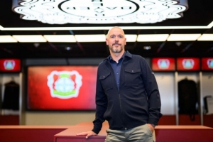 進(jìn)入滕哈赫時代??勒沃庫森官方：滕哈赫下周一正式帶隊訓(xùn)練