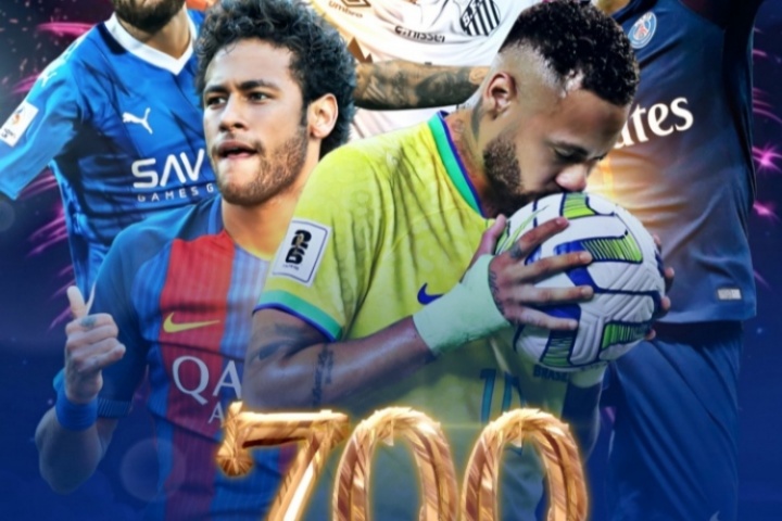 里程碑！33歲內馬爾目前生涯443球257助，732場造700球！