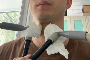 工作室曬趙繼偉治嗓子圖片：繼偉說期待恢復(fù)俊俏的嗓音