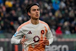 意媒：迪巴拉和佩萊格里尼將缺席羅馬對(duì)陣?yán)仕沟臒嵘碣? >
                                        </div>
                                    </div>
                                    <div   id=