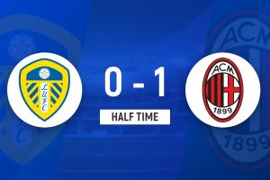 半場(chǎng)-AC米蘭暫1-0利茲聯(lián) S-希門尼斯破門馬格尼獻(xiàn)助攻