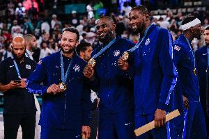 帕金斯：美國隊28年奧運會奪金概率為50% 他們會想念詹杜庫