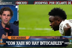 記者：維尼修斯沒想到自己會替補，對阿隆索未與他溝通感到不滿