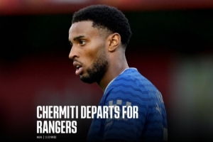 官方：埃弗頓21歲中鋒切爾米蒂永久轉(zhuǎn)會至蘇超流浪者