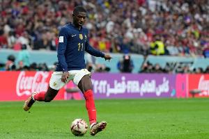 隊(duì)報(bào)：登貝萊參加法國(guó)賽前最后一次合練，可參加對(duì)烏克蘭的世預(yù)賽