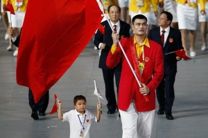 ??移動(dòng)長城！祝中國男籃著名球星姚明45歲生日快樂！??