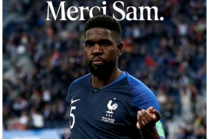 烏姆蒂蒂退役，比利時(shí)后衛(wèi)穆尼耶調(diào)侃：我們?cè)僖膊挥脫?dān)心了??