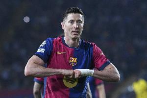 萊萬達(dá)成巴薩生涯100勝里程碑，出戰(zhàn)151場103球20助