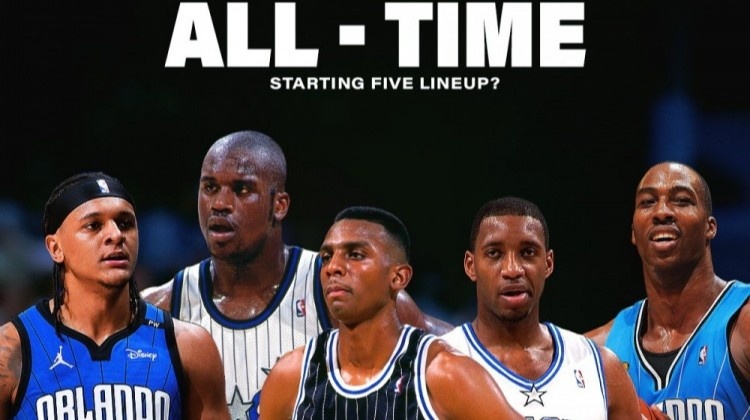 你的選擇是？魔術(shù)隊曬歷史先發(fā)五人：便士+麥迪+班凱羅+鯊魚+魔獸