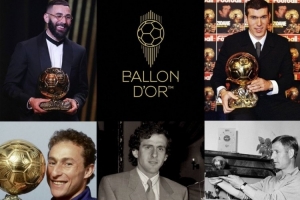 明示？法國隊官方盤點5位法國金球獎得主：普拉蒂尼、齊祖在列