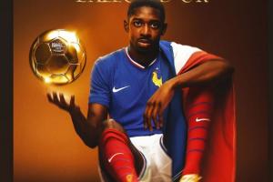 薩利巴社媒祝賀登貝萊獲得金球獎：大BOSS????