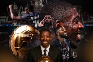 法國足球主編：登貝萊獲得金球獎在所有大洲投票中都很明確