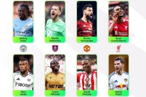 英超第5輪最佳球員候選：多庫、B費、赫拉芬貝赫在列