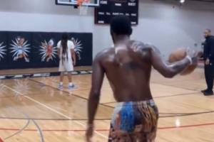 ACL即將痊愈！歐文最新訓(xùn)練視頻超遠(yuǎn)三分哐哐八連中！