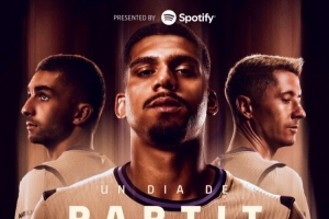 客場挑戰(zhàn)奧維耶多！巴薩社媒發(fā)布海報(bào)：阿勞霍、費(fèi)蘭、萊萬在列