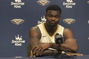 這次來真的！錫安上賽季注冊體重129kg 現(xiàn)在瘦到了120kg