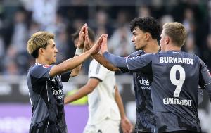 2100萬超值！堂安律單場助攻雙響+7場4球4助，法鷹連入6球6-4門興