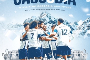 生涯再獲一冠，穆勒隨溫哥華白浪獲得卡斯卡迪亞杯