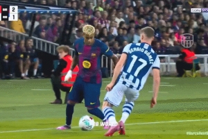 ??妙到毫巔！亞馬爾牛尾巴穿襠過人，把戈麥斯過“呆”了