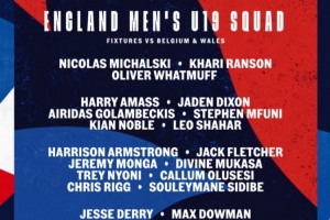 英格蘭U19隊名單：15歲道曼、尼奧尼、恩古莫哈、杰克-弗萊徹入圍