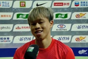 茹子楠：這四年沒有幫助球隊太多，希望這球可以幫助球隊保級