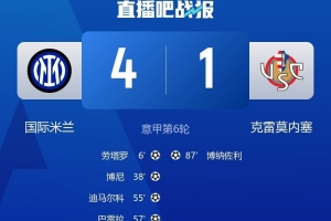 格拉西：國米是意甲最強(qiáng)球隊，我們本賽季開局不錯但談保級還太早