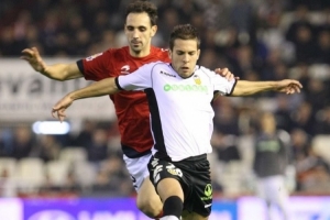 瓦倫西亞致敬阿爾巴：3年110場(chǎng)比賽，他在這里完成西甲首秀