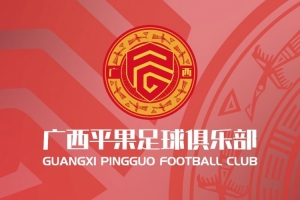 廣西平果足球俱樂部致謝每一份關愛與祝福！