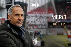 暫列法甲積分榜第5位，摩納哥官方：主帥許特爾下課