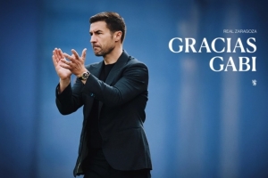 9輪6分墊底！薩拉戈薩官方：主帥加比下課，感謝上賽季臨危受命