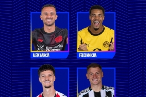 歐冠今日最佳進球候選：加西亞、恩梅查、丹尼斯-曼、巴恩斯在列