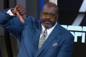 奧尼爾評價艾頓表現(xiàn)：??你得站出來 面對小個后仰跳投行不通的