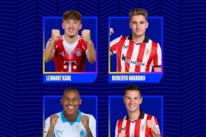 歐冠今日最佳進(jìn)球候選：卡爾、R-納瓦羅、古魯澤塔、派尚在列