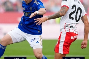 瘋狂！皇家奧維耶多97分鐘讀秒絕平3-3赫羅納，單場三粒點(diǎn)球