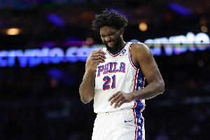 上一場(chǎng)9中1得4分！納斯：恩比德仍有20分鐘出場(chǎng)時(shí)間限制