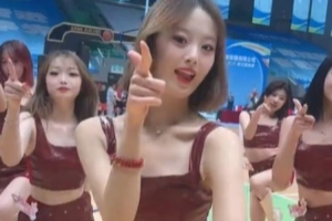 都是大長腿！山西男籃主場啦啦隊(duì)曬舞蹈視頻：來吧 展示